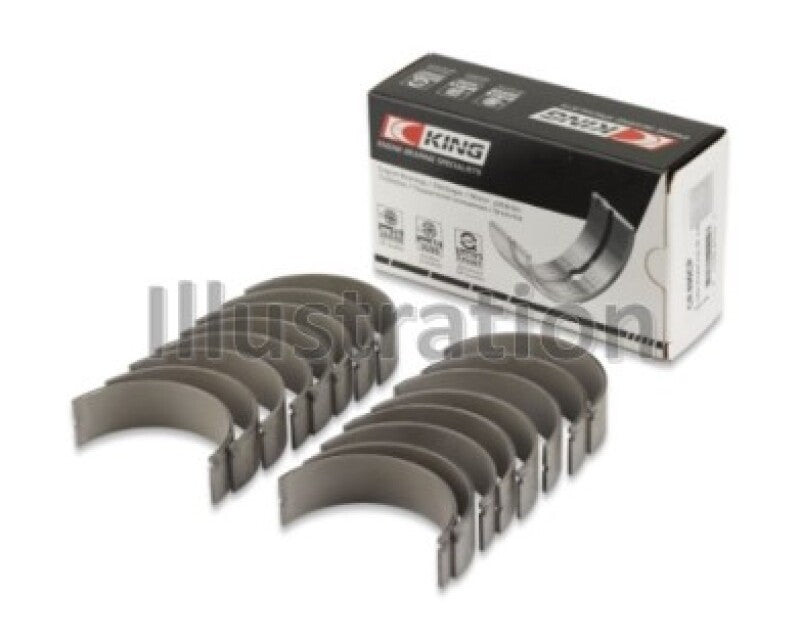 King Engine Bearings 08-11 BMW N62/N63/S63 Rod Bearing Set - Size +.5