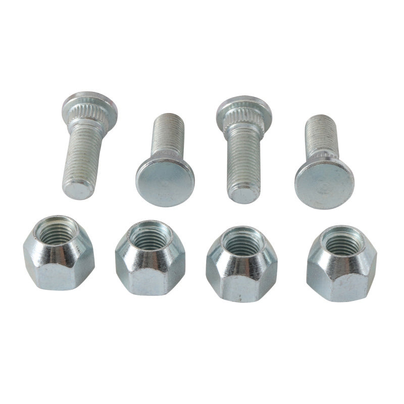 QuadBoss 04-13 Yamaha YFM125 Grizzly Front Wheel Stud & Nut Kit