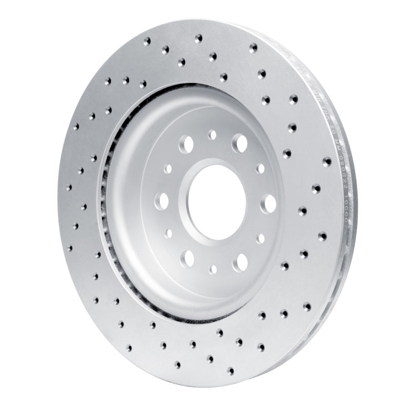 DFC 17-26 Buick Enclave Rear Left Drilled Geoperformance Rotor