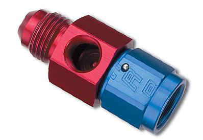 Russell Performance -8AN Male to 3/8in SAE Quick-Disconnect Female (Black Single)