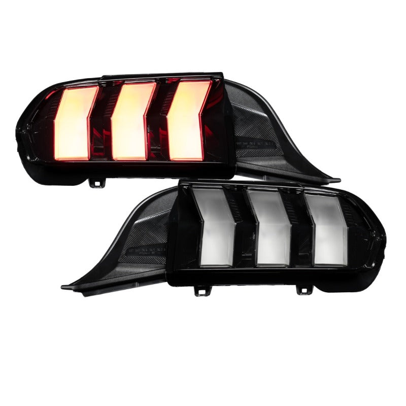 Form Lighting 2024+ Ford Mustang Sequential LED Tail Lights Smoked (Pair)