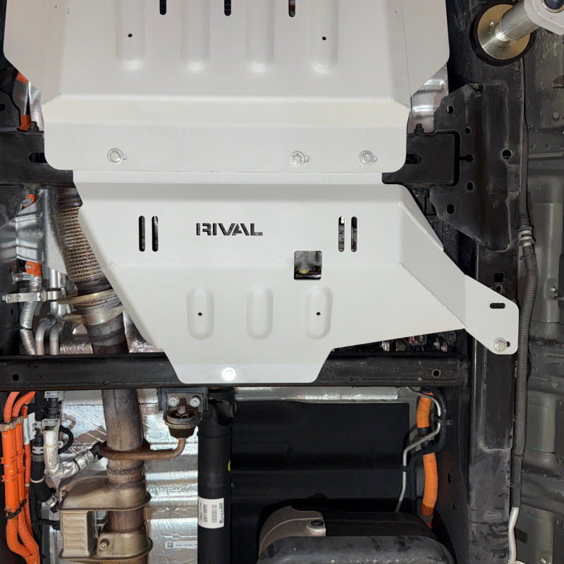 RIVAL 2015-2026 Ford F150 Ecoboost Powerboost Aluminum Transfer Case Skid Plate