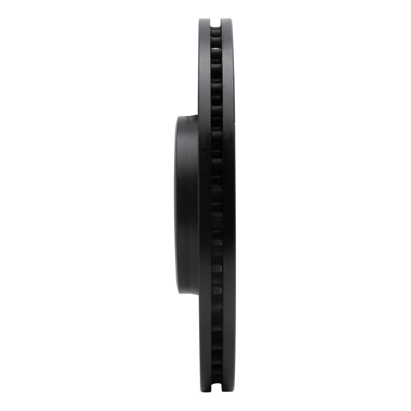 R1 12-20 Audi A6 (USA/Canada) Front Left Drilled & Slotted Black Brake Rotor
