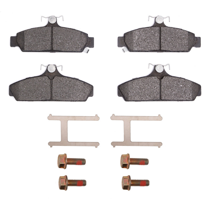 R1 1984-1987 Chevrolet Corvette Front R1 Semi Met Pads & Hardware Kit