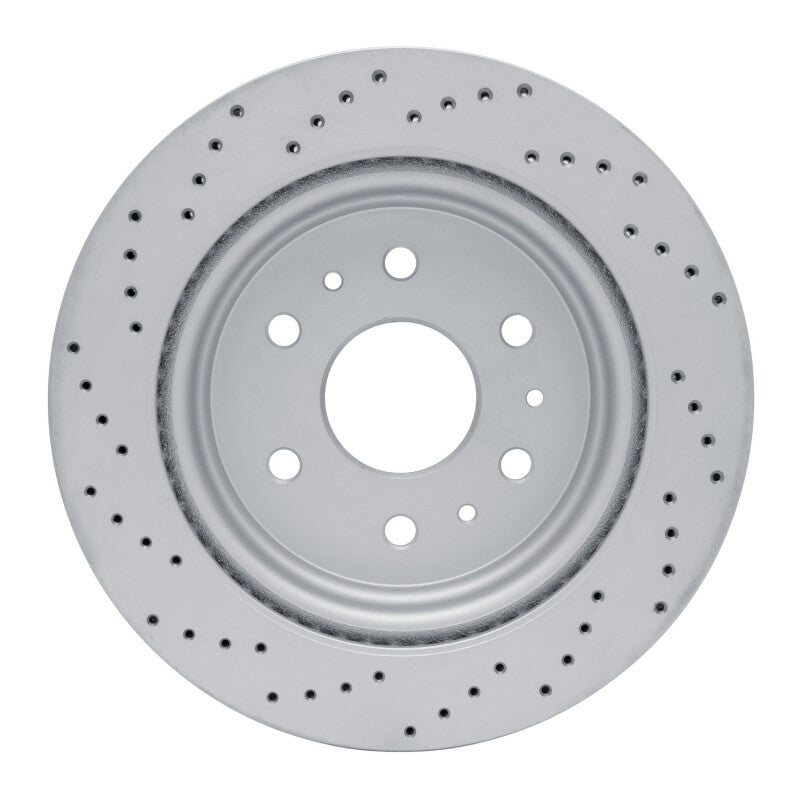 DFC 19-26 Cadillac Escalade Rear Right Drilled Geoperformance Rotor