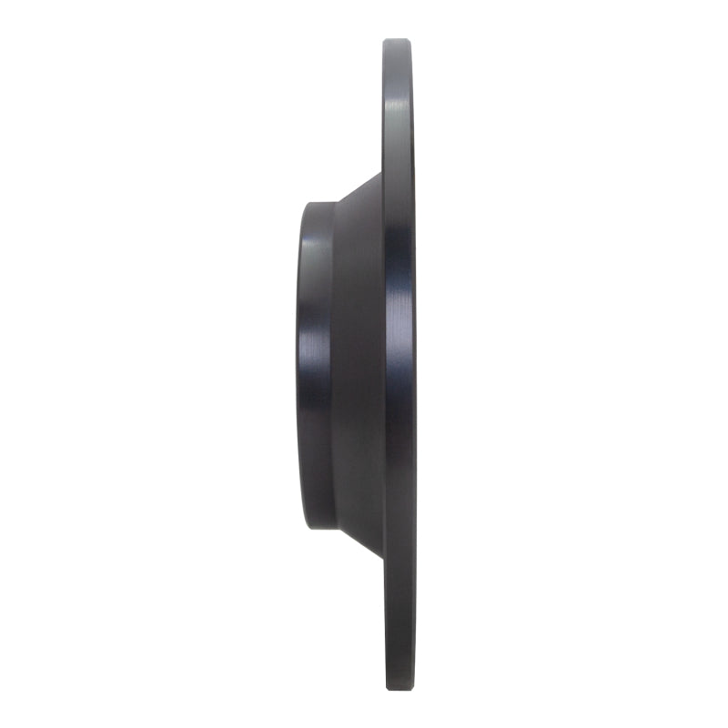 R1 16-25 Audi Q3 Rear Right Drilled & Slotted Black Brake Rotor
