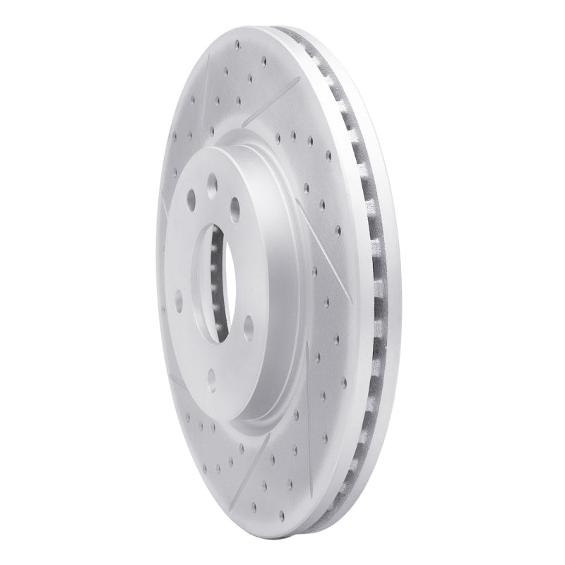 R1 11-25 Buick Lacrosse Front Left Drilled & Slotted Geo-Carbon Rotor