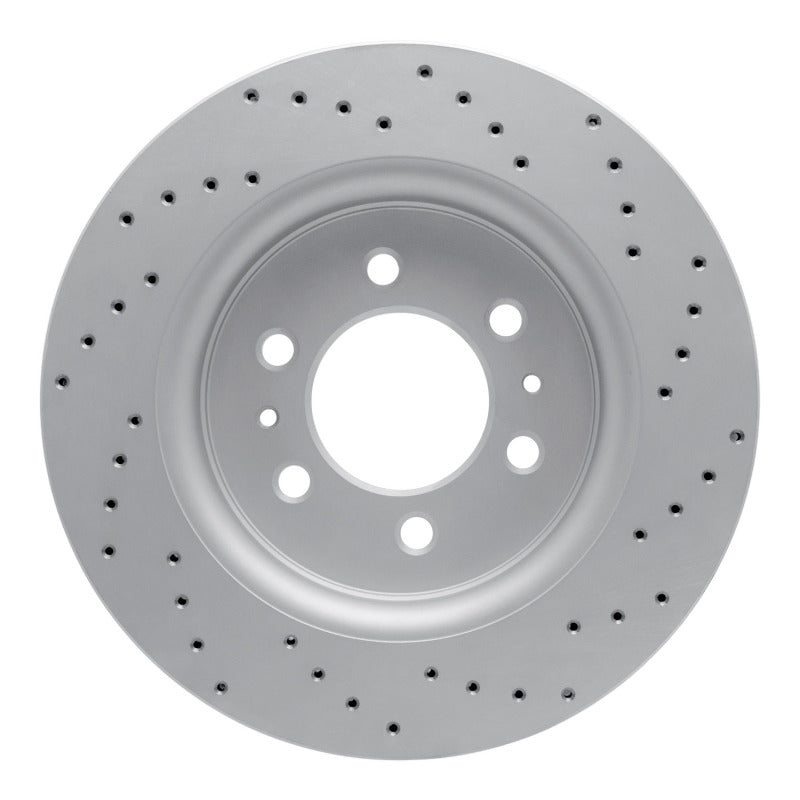DFC 07-21 Ford F-150 Rwd Front Left Drilled Geoperformance Rotor