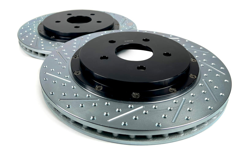Baer Brakes 14-19 Chevrolet Corvette Stingray Eradispeed+ Rear SDZ 2-Piece Performance Brake Rotors