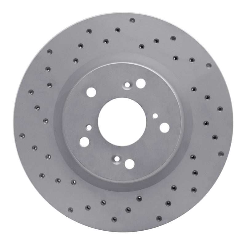 DFC 12-16 Honda Cr-V Front Left Drilled Geoperformance Rotor