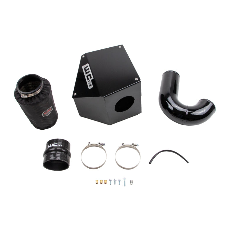 Wehrli 98.5-02 Cummins 5.9L 4in Intake Kit - Sparkle Bomber Orange