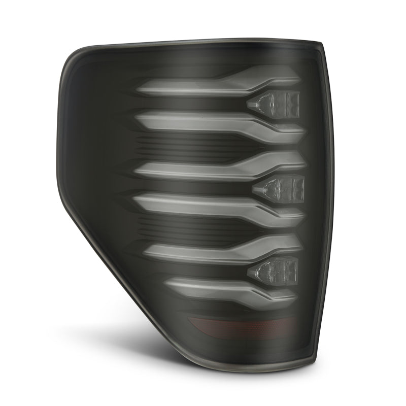 AlphaRex 09-14 Ford F150 LUXX LED Taillights - Black Housing
