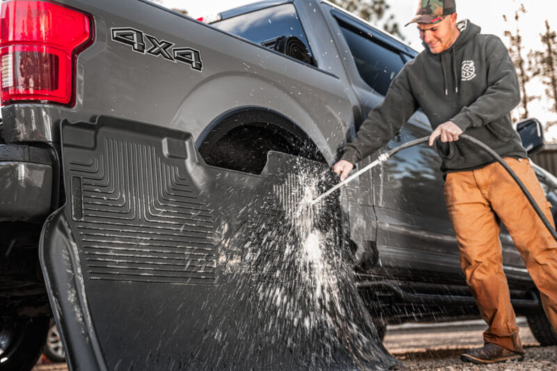 Husky Liners 2024 Toyota Tacoma w/ Automatic Transmission Double/Access Cab Pickup - Black