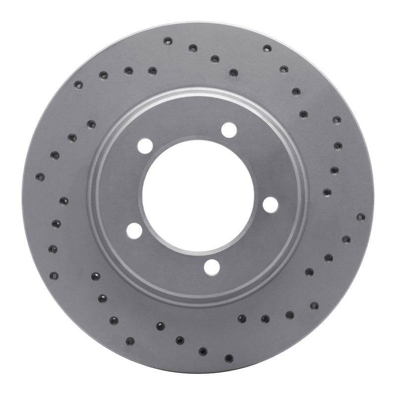 DFC 67-70 Chevrolet Bel Air Front Right Drilled Geoperformance Rotor