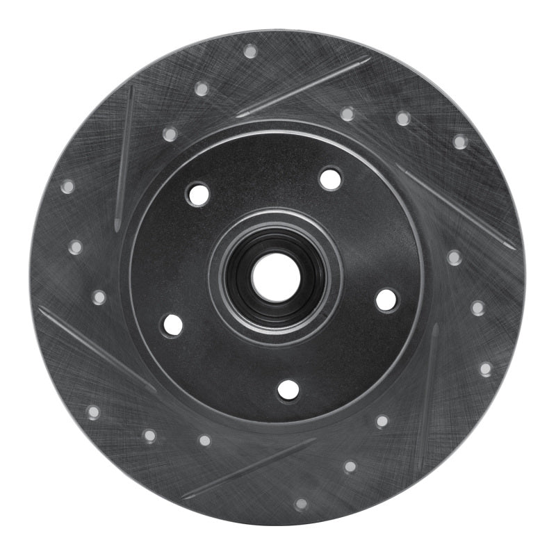R1 02-11 Nissan APRio (Mexico) Front Left Drilled & Slotted Silver Brake Rotor