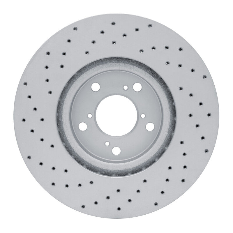 DFC 07-20 Acura Rlx Front Right Drilled Geoperformance Rotor