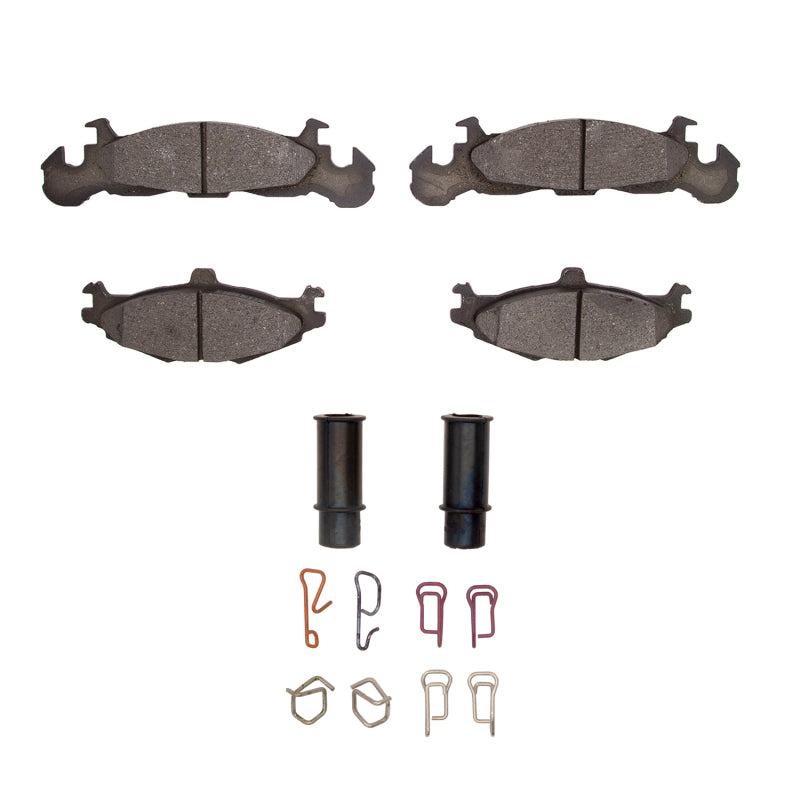 R1 1984-1990 Chrysler New Yorker Front R1 Ceramic Pads & Hardware Kit