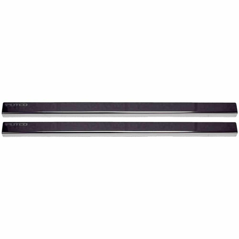 Putco 2019 Chevy Silv LD / GMC Sierra LD Fits Dbl Cab & Reg Cab (2pcs) Black Platinum Door Sills