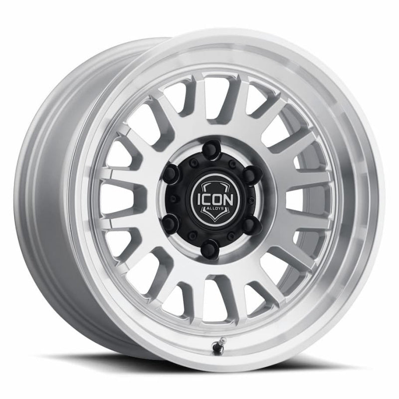 ICON Alloys Anza Silver Machined - 17x8.5 / 6x135 / 6mm / 5in BS