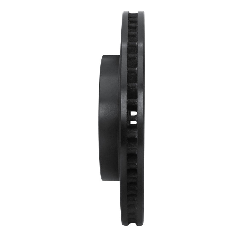 R1 16-22 Toyota Corolla (US/Canada) Front Right Drilled & Slotted Black Brake Rotor