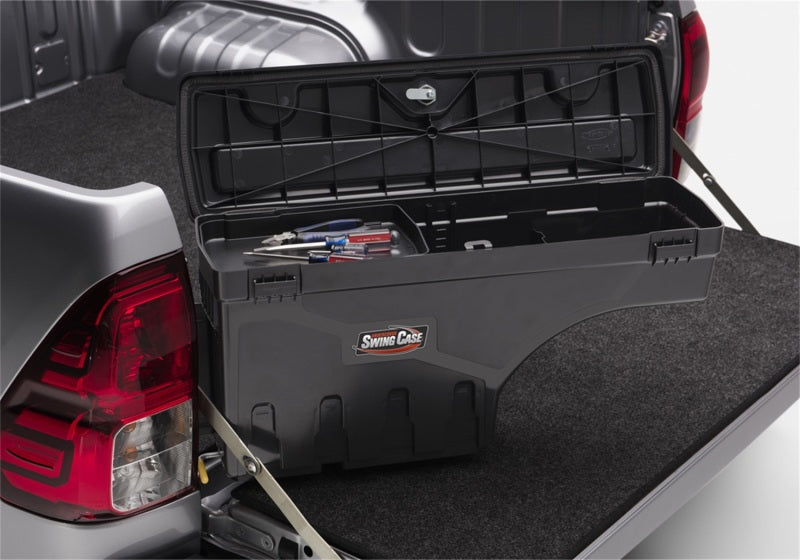 UnderCover 10-20 Volkswagen Amarok Drivers Side Swing Case - Black Smooth