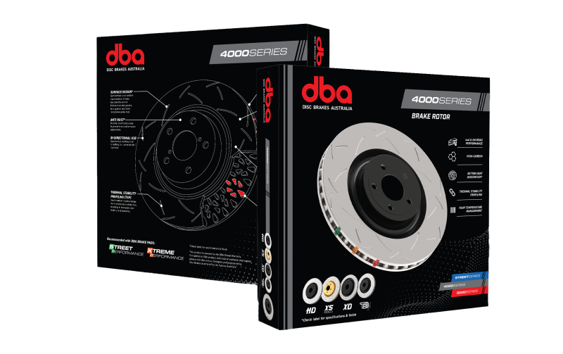 DBA 05-12 Corvette C6 w/Z06 pkg Front Slotted 4000 Series Rotor
