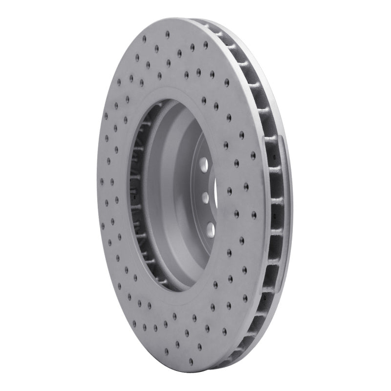 DFC 02-08 BMW 760Li Front Right Drilled Geoperformance Rotor