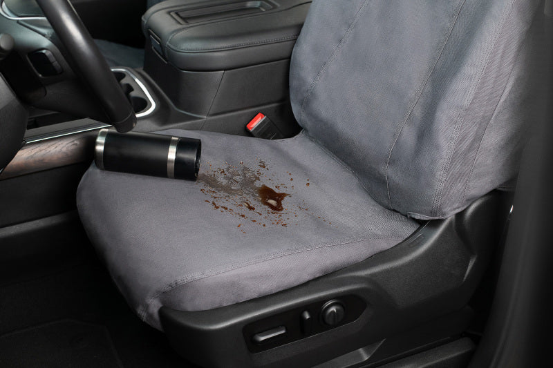 Covercraft 00-04 Toyota Tundra Carhartt SeatSaver Custom Front Row Seat Covers - Gravel