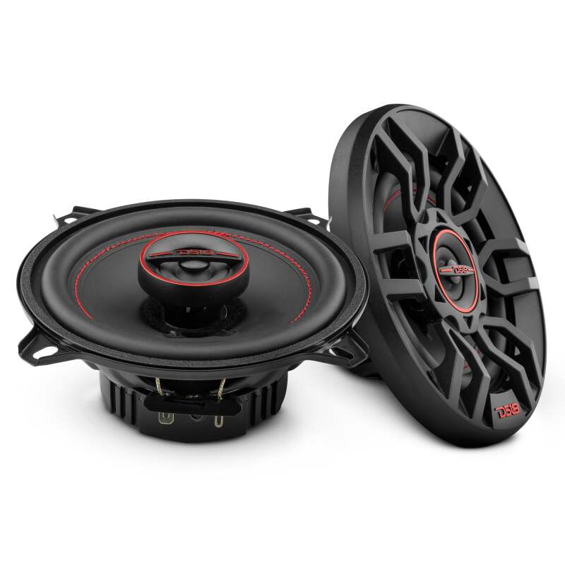 DS18 5.25in 45Watts RMS 4 ohm 2-Way Coaxial Speaker System Universal Fit