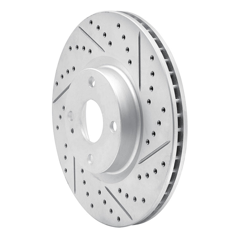 R1 16-25 Mazda MX-5 Miata Front Right Drilled & Slotted Geo-Carbon Rotor