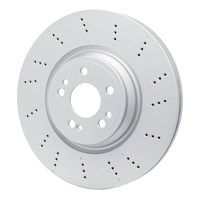 R1 20-23 Mercedes-Benz GLE350 Front Drilled GeoSPEC Coated Rotor