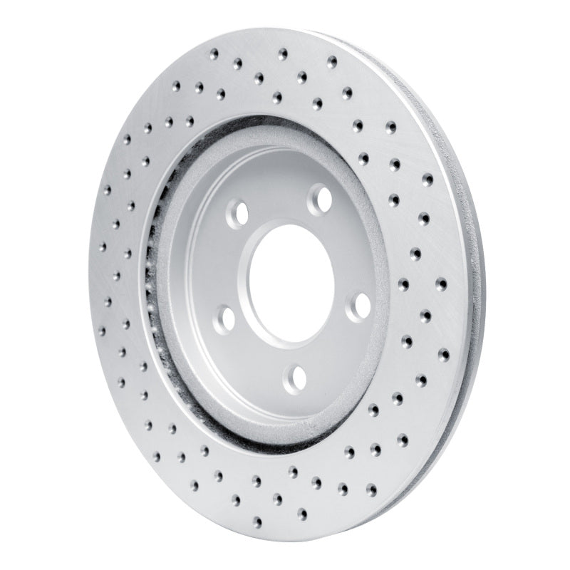 DFC 05-14 Ford Mustang Rear Left Drilled Geoperformance Rotor