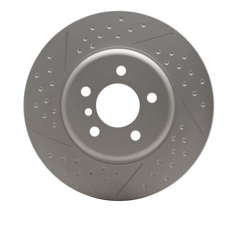 R1 13-21 BMW 230I Rear Dimpled & Slotted GeoSPEC Coated Rotor