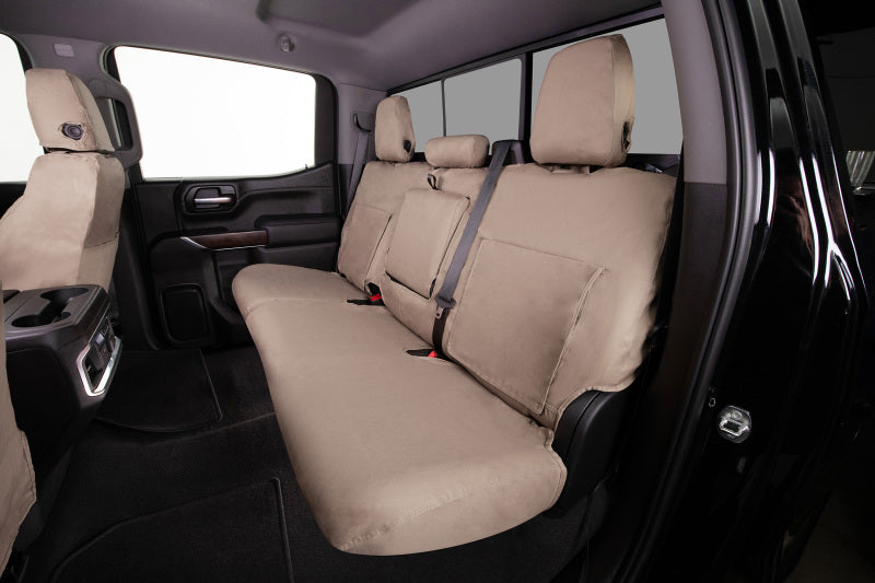 Covercraft 22 Buick Encore Polycotton SeatSaver Custom Second Row Seat Covers - Taupe