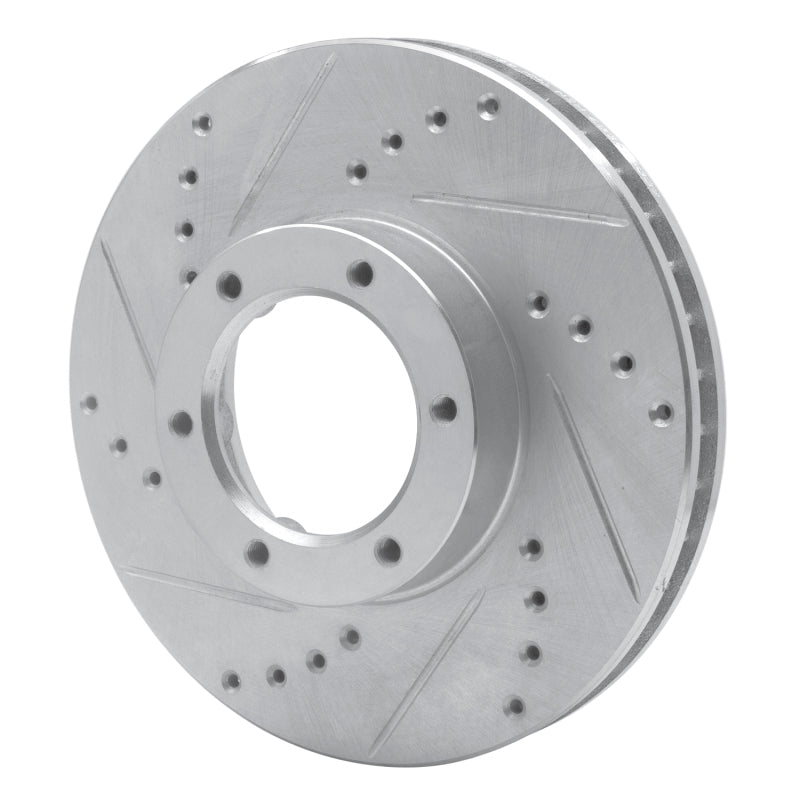 DFC 820093 Toyota Pickup Front Left Drilled & Slotted Silver Brake Rotor