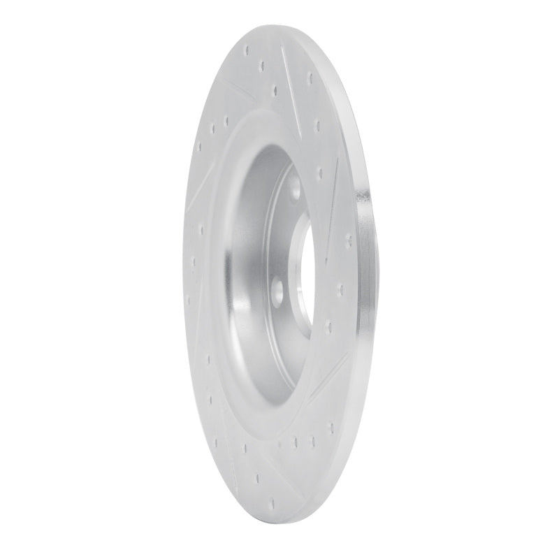 DFC 14-21 Mazda 6 Rear Left Drilled & Slotted Silver Brake Rotor