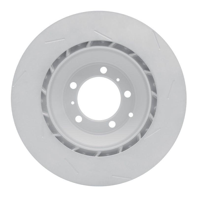 R1 18-23 Porsche Panamera Right Rear Slotted Carbon Alloy GeoMET Rotor
