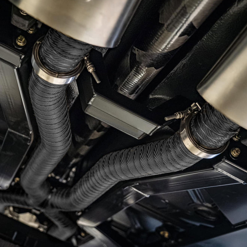 DEI Exhaust Wrap Kit - Black Titanium Wrap Locking Ties & Locking Tie Tool