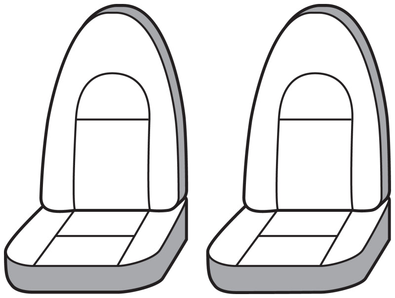 Covercraft Endura Waterproof Polyester SeatSaver Custom Front Row Seat Covers