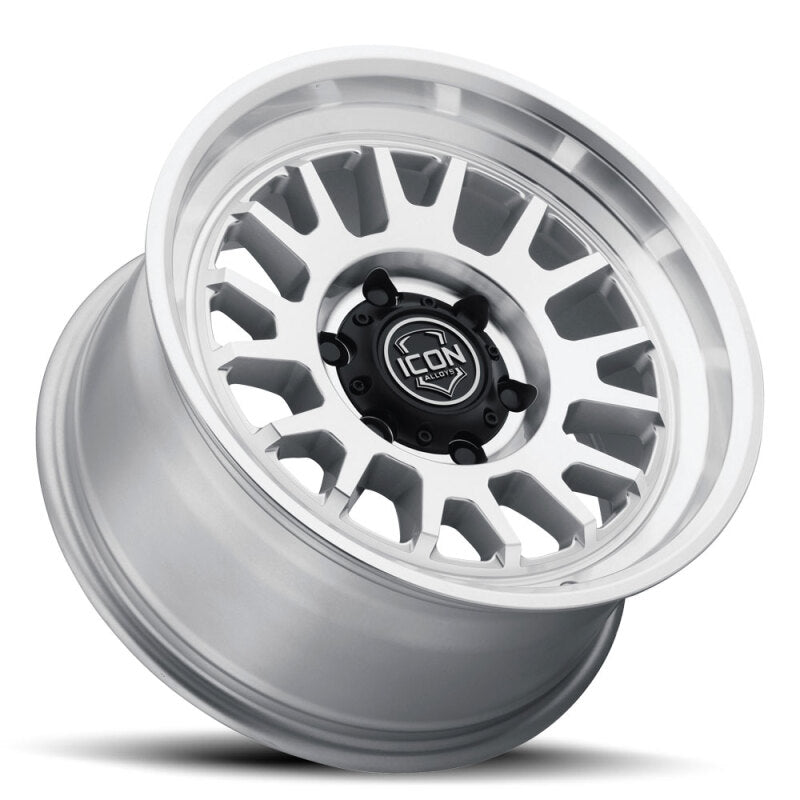ICON Alloys Anza Silver Machined - 17x8.5 / 6x135 / 6mm / 5in BS