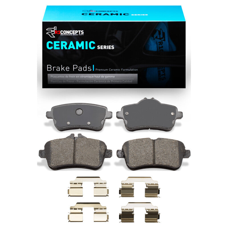 R1 2012-2018 Mercedes-Benz GLE400 Rear R1 Ceramic Pads & Hardware Kit
