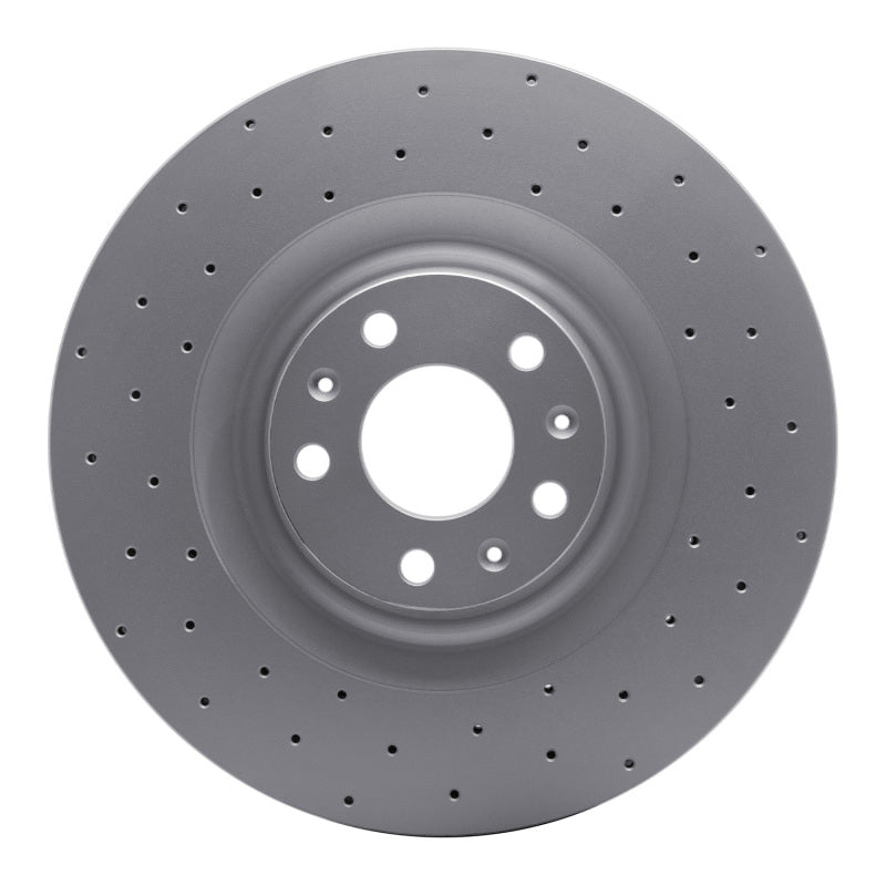 DFC 04-11 Audi A8 Front Right Drilled Geoperformance Rotor