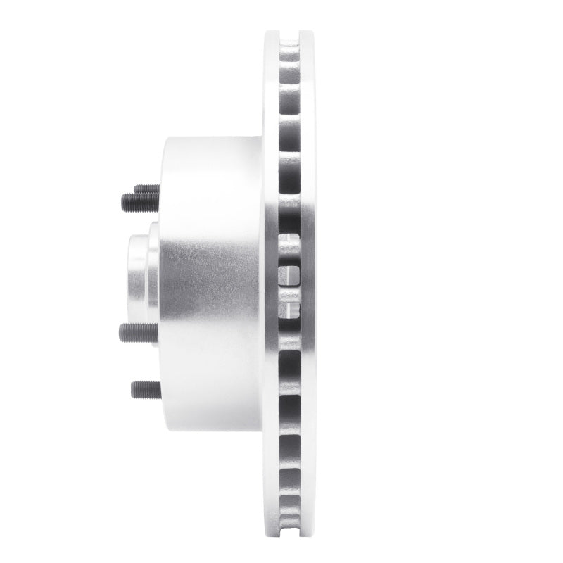 R1 67-74 Buick Apollo Front Left Drilled & Slotted Silver Brake Rotor