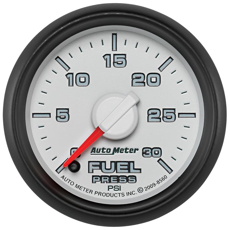 Autometer Factory Match 52.4mm Full Sweep Electronic 0-30 PSI Fuel Pressure Gauge