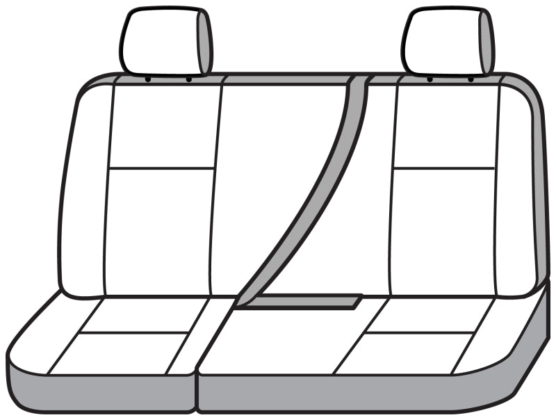 Covercraft 04-08 Ford F150 Polycotton SeatSaver Custom Second Row Seat Covers - Grey
