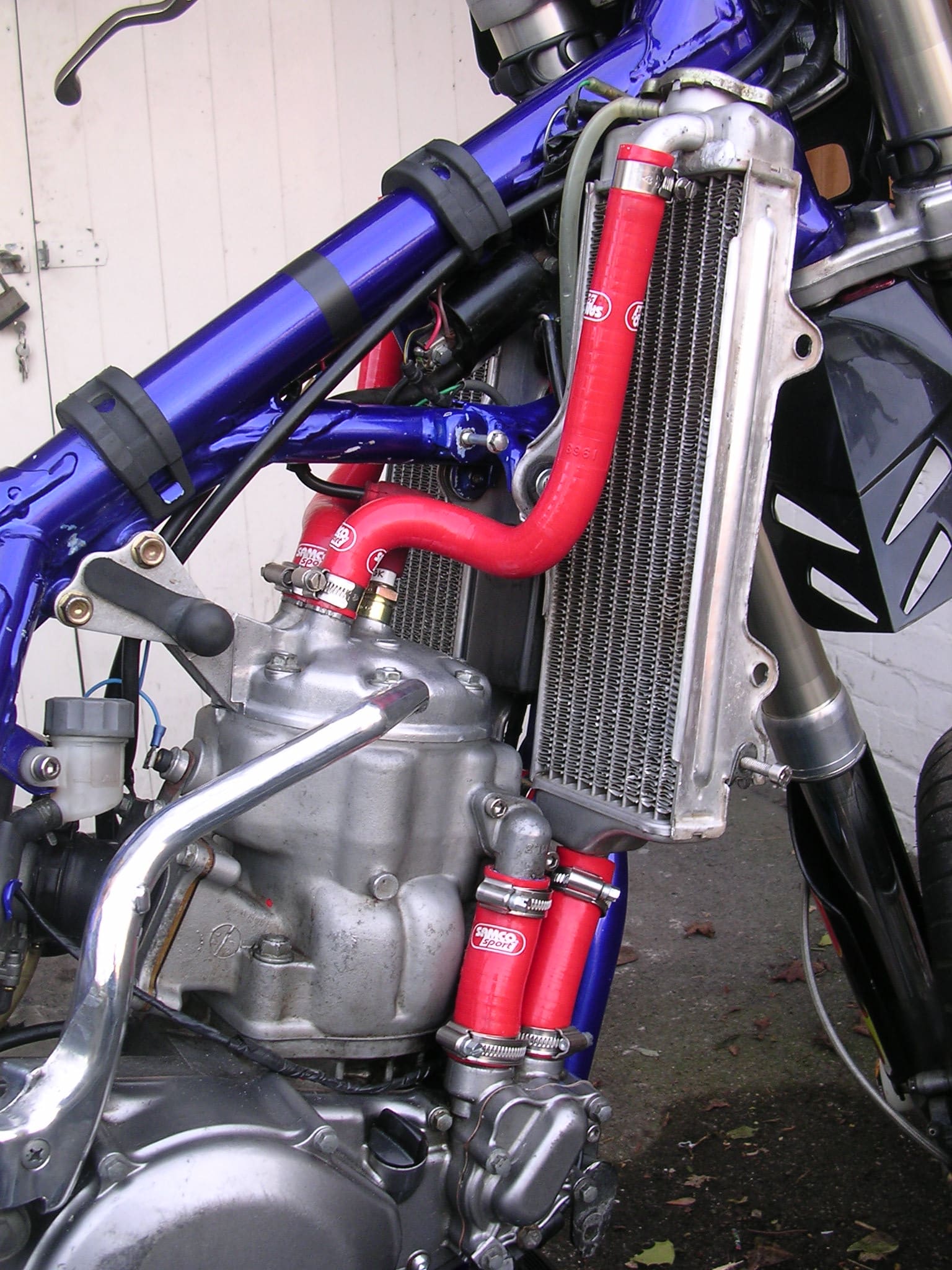 MSV Racing Samco Sport Silicone Hoses WITH CLAMPS for the CR500 image 6