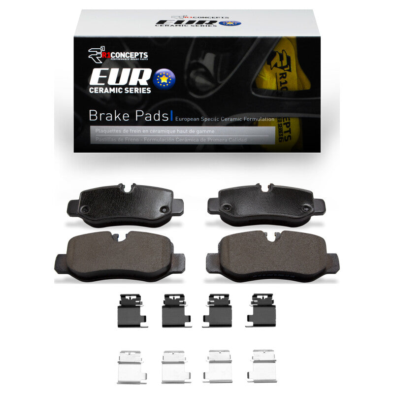 R1 2016-2023 Mercedes-Benz Metris Rear R1 Euro Ceramic Pads & Hardware Kit