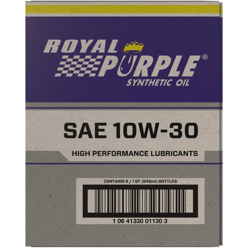 Royal Purple Premium Synthetic High Performance Multi-Grade 10W30 Motor Oil - 1 Quart