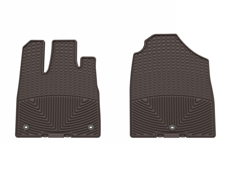 WeatherTech 23-25 Honda Pilot Front All-Weather Floor Mats - Cocoa