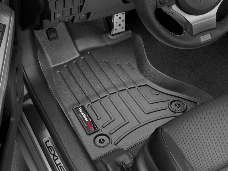 WeatherTech 14+ Lexus IS Front FloorLiner - Black